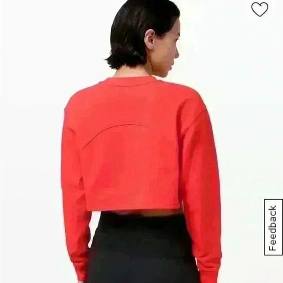 All  yours cropped crew Lululemon - Picture 3 of 11
